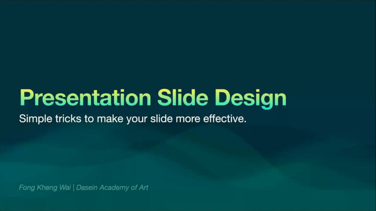 The Ultimate Presentation Slide Design Guide