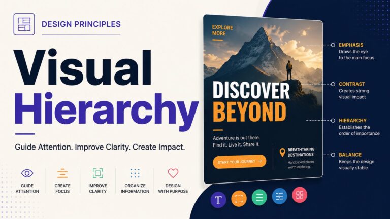 Visual Hierarchy – Design Principles That Guide Attention